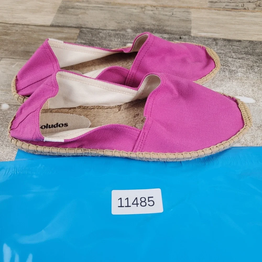 Soludos The Original‎ Dali Womens Espadrille Sz 10 - 10.5 Orquidea Pink Slip On